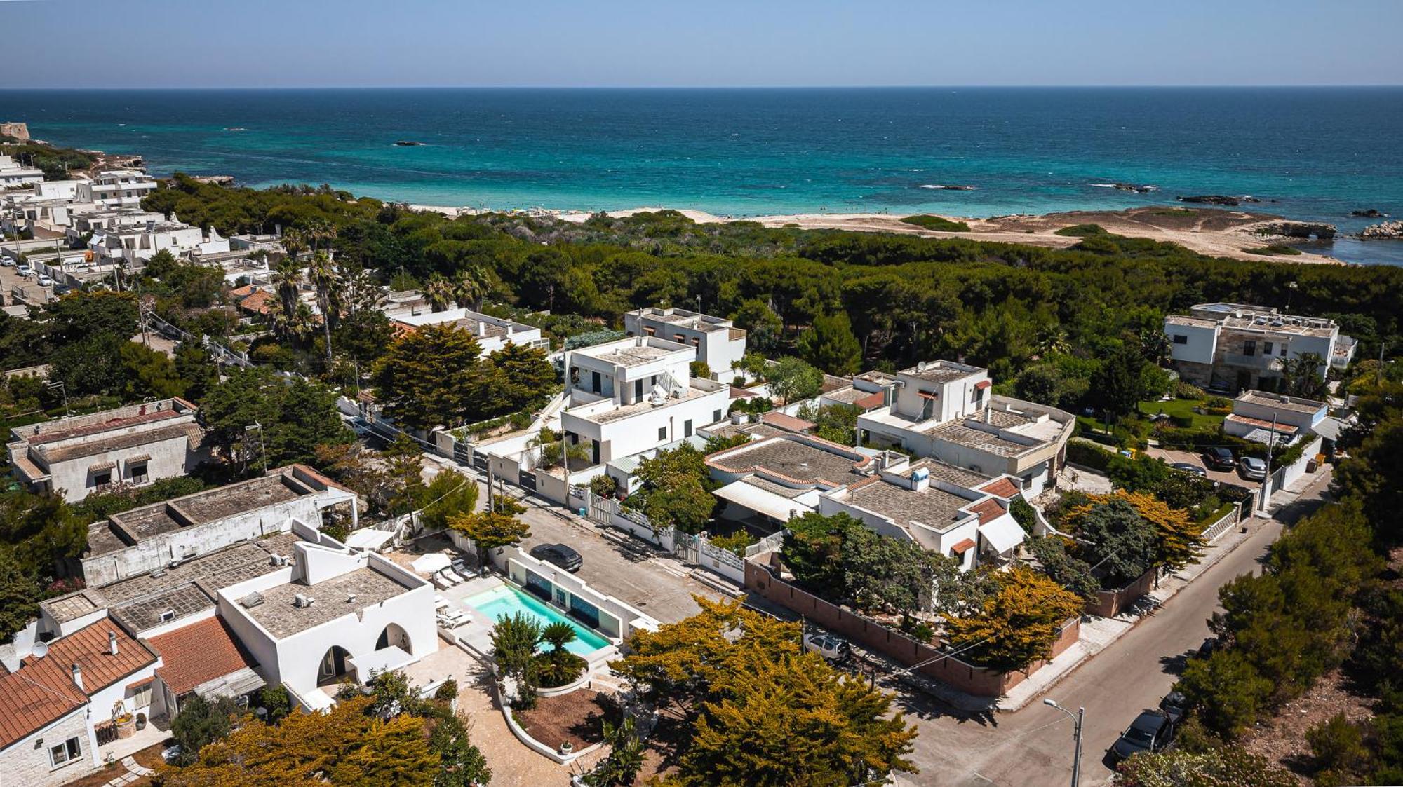 Helloapulia Villa Pool And Beach - 150Mt From The Sea San Foca Ngoại thất bức ảnh